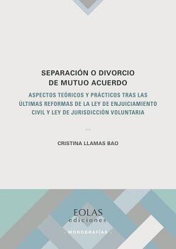 SEPARACIN O DIVORCIO DE MUTUO ACUERDO