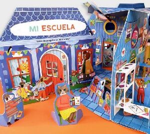 MI ESCUELA -LIBRO DESPLEGABLE EN 3D Y A 360-