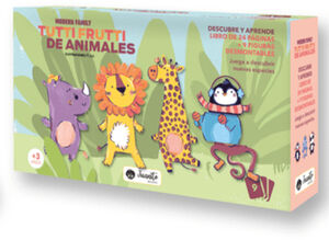 MODERN FAMILY -TUTTI FRUTTI DE ANIMALES- (LIBRO + 9 FIGURAS)