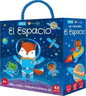 ESPACIO, EL -LIBRO + PUZZLE + 10 FIGURAS CON SILUETAS-