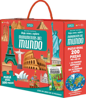 VIAJA, CONOCE, EXPLORA -MONUMENTOS DEL MUNDO- (C/200 PZAS.)