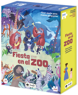 FIESTA EN EL ZOO -GRAN PUZLE PARA MANOS PEQUEAS- (C/220 PZAS.)