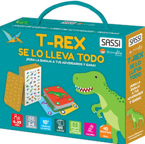 T-REX SE LO LLEVA TODO (C/CARTAS/LIBRO/PEGATINAS)