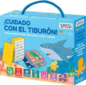 CUIDADO CON EL TIBURN! (C/CARTAS/LIBRO/PEGATINAS)