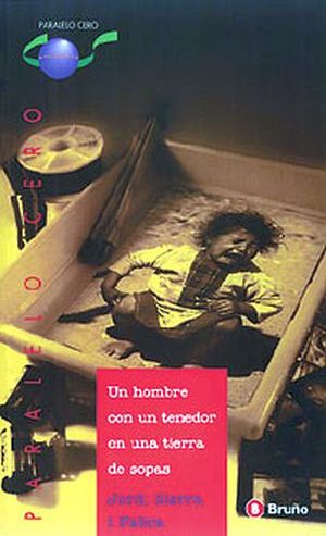 HOMBRE CON TENEDOR EN TIERRA DE SOPAS