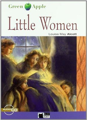 LITTLE WOMEN BOOK + CD   (BLACK CAT/GREEN APPLE)