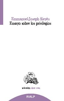 ENSAYO SOBRE LOS PRIVILEGIOS
