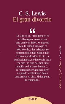 EL GRAN DIVORCIO