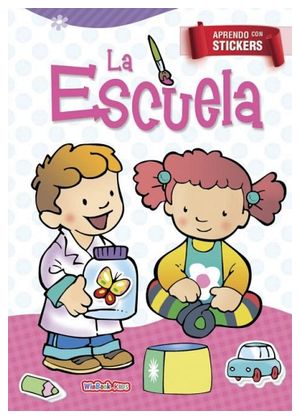 APRENDO CON STICKERS -LA ESCUELA-