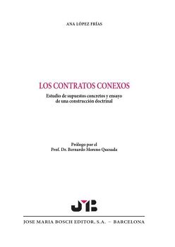 LOS CONTRATOS CONEXOS