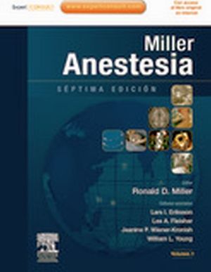 ANESTESIA 7ED. 2VOLS.+EXPERT CONSULT