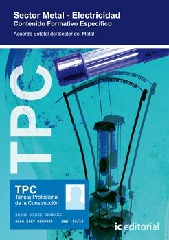 TPC SECTOR METAL - ELECTRICIDAD. CONTENIDO FORMATIVO ESPEC�FICO