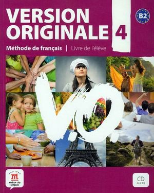 VERSION ORIGINALE 4 B2 LIBRO DEL ALUMNO+AUDIO DESCARGABLE