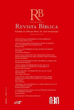 REVISTA BBLICA 2021/3-4 - AO 83