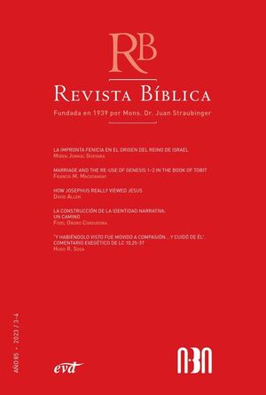 REVISTA B�BLICA 2023/3-4 - A�O 85