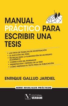 MANUAL PRCTICO PARA ESCRIBIR UNA TESIS