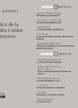 LA IDEA ROM�NTICA DE LA LITERATURA EN ESTADOS UNIDOS (DE POE A SANTAYANA)