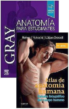 PAQ.GRAY ANATOMA P/ESTUDIANTES 4ED./ATLAS ANAT.HUM.8ED.