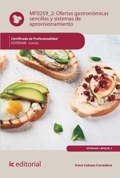 OFERTAS GASTRONMICAS SENCILLAS Y SISTEMAS DE APROVISIONAMIENTO. HOTR0408 - COCINA