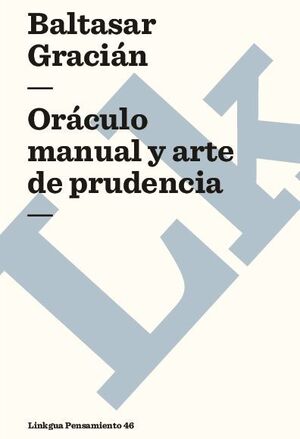 ORCULO MANUAL Y ARTE DE PRUDENCIA