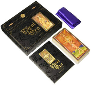 TAROT DE ORO, EL -LA BARAJA VISCONTI-SFORZA- (ESTUCHE)