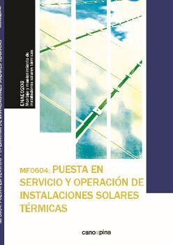 PUESTA EN SERVICIO Y OPERACIN DE INSTALACIONES SOLARES TRMICAS