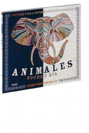 ANIMALES -NOCHE Y DIA- (LIBRO PARA COLOREAR)