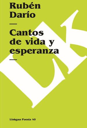 CANTOS DE VIDA Y ESPERANZA