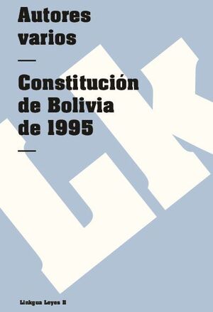 CONSTITUCIN POLTICA DE BOLIVIA DE 1995