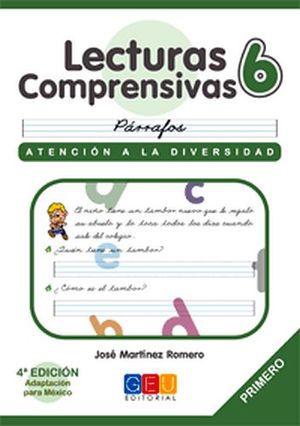 LECTURAS COMPRENSIVAS 6 -CURSIVA-