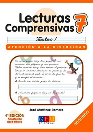 LECTURAS COMPRENSIVAS 7 -CURSIVA-