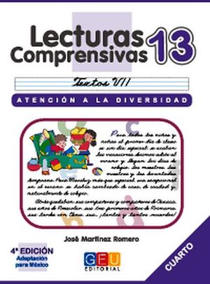 LECTURAS COMPRENSIVAS 13 -CURSIVA-