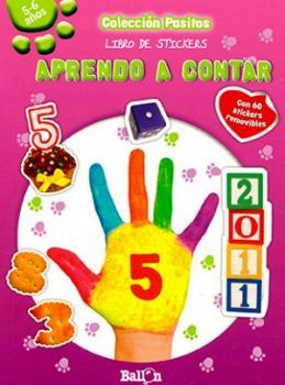 LIBRO DE STICKERS -APRENDO A CONTAR-      (COL.PASITOS)