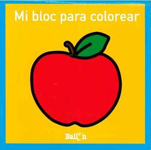 MI BLOC PARA COLOREAR - MANZANA