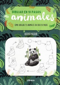 DIBUJAR EN 10 PASOS ANIMALES -COMO DIBUJAR 75 ANIMALES EN SOLO-