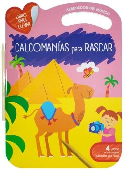 LIBRO PARA LLEVAR - CALCOMAN�AS PARA RASCAR: ALREDEDOR DEL MUNDO