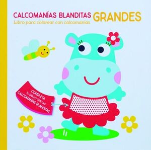 CALCOMANÍAS BLANDITAS GRANDES: HIPOPÓTAMO.