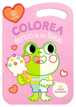 LIBRO PARA COLOREAR DENTRO DE L�NEAS: RANA