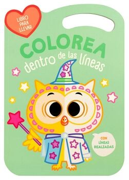 LIBRO PARA COLOREAR DENTRO DE L�NEAS: BUHO