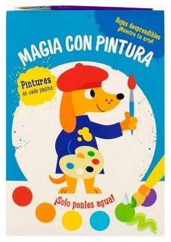 LIBRO PARA NI�OS MAGIA CON PINTURA: PERRO