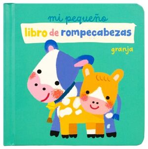 LIBRO INFANTIL: MI PEQUEO LIBRO DE ROMPECABEZAS - GRANJA