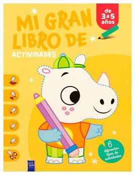 LIBRO INFANTIL: MI GRAN LIBRO DE ACTIVIDADES-RINOCERONTE