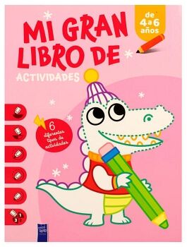 LIBRO INFANTIL: MI GRAN LIBRO DE ACTIVIDADES-COCODRILO