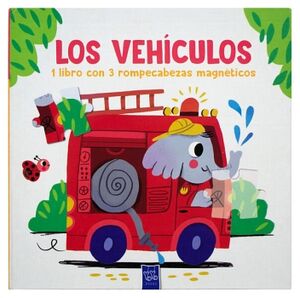 LIBRO INFANTIL: 1 LIBRO CON 3 ROMPECABEZAS MAGN�TICOS: LOS VEH�CULOS