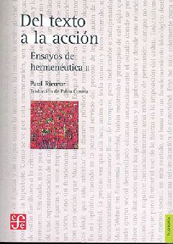 DEL TEXTO A LA ACCION (HERMENEUTICA II)
