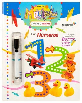 LIBRO INFANTIL CON ACTIVIDADES: MAGIGRAFIAS: LOS NMEROS