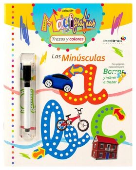 LIBRO INFANTIL CON ACTIVIDADES: MAGIGRAFIAS: LAS MINSCULAS