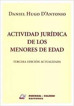 ACTIVIDAD JURIDICA DE LOS MENORES DE EDAD