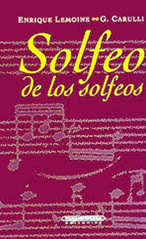 SOLFEO DE LOS SOLFEOS