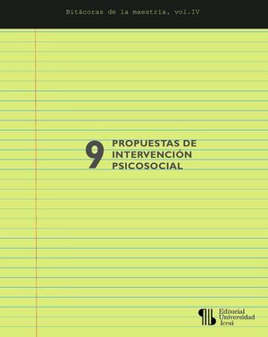 9 PROPUESTAS DE INTERVENCI�N PSICOSOCIAL